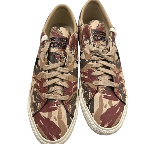 Unisex‎ Converse Star Pro Oxvintage Low Top Khaki Brown  Men’s Size 9 - Picture 2 of 8